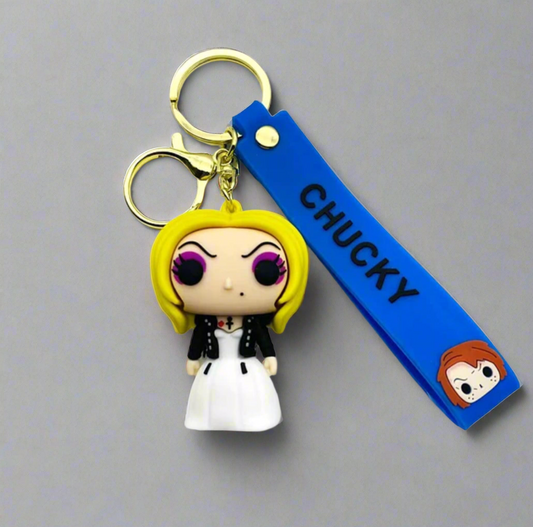 Bride of Chucky Tiffany Keychain