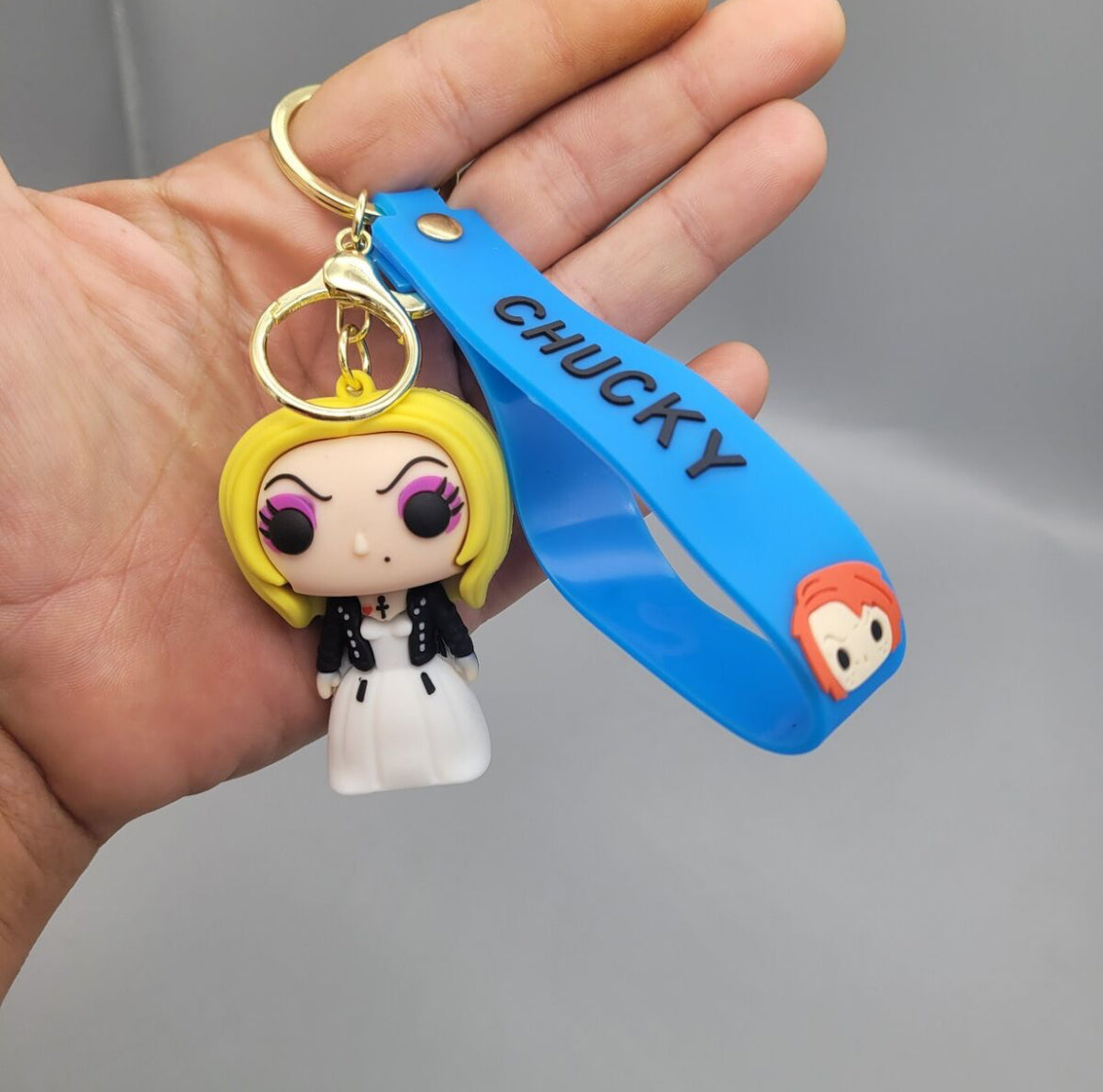 Bride of Chucky Tiffany Keychain