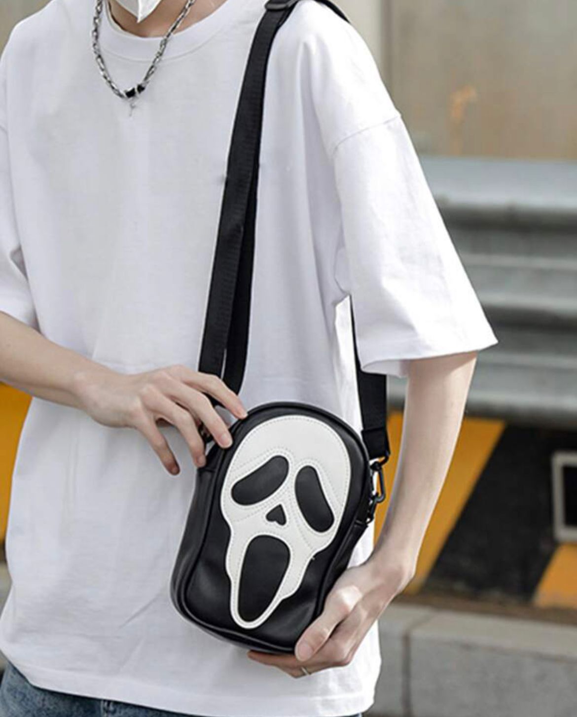 Scream Ghostface Crossbody Bag
