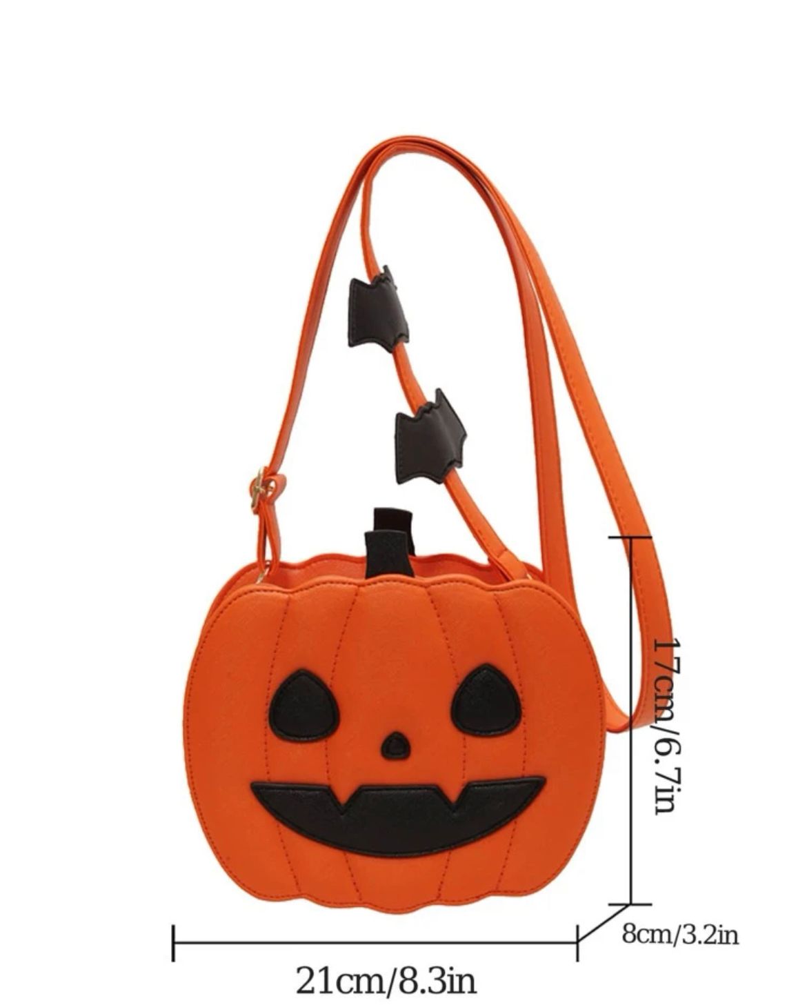 Pumpkin Satchel Novelty Crossbody Bag