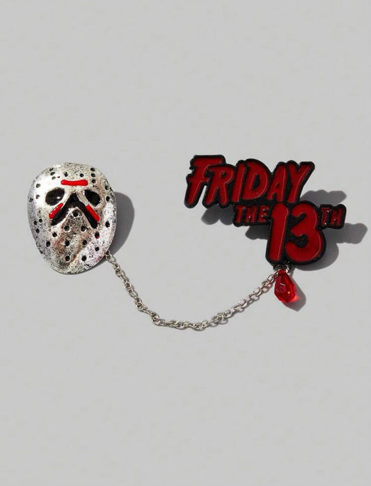 Friday the 13th Jason Voorhees Brooch