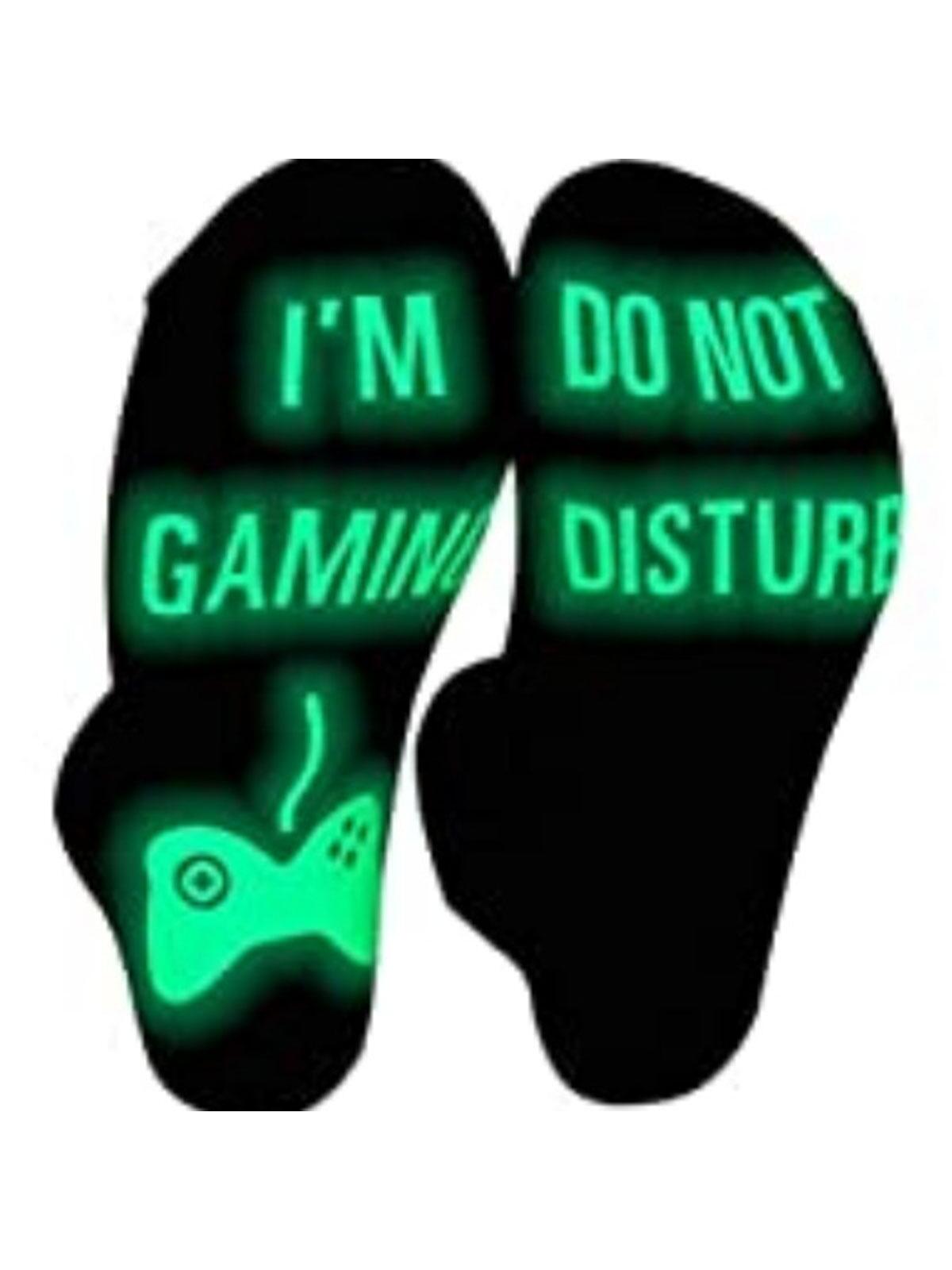 Glow In The Dark Gaming Socks