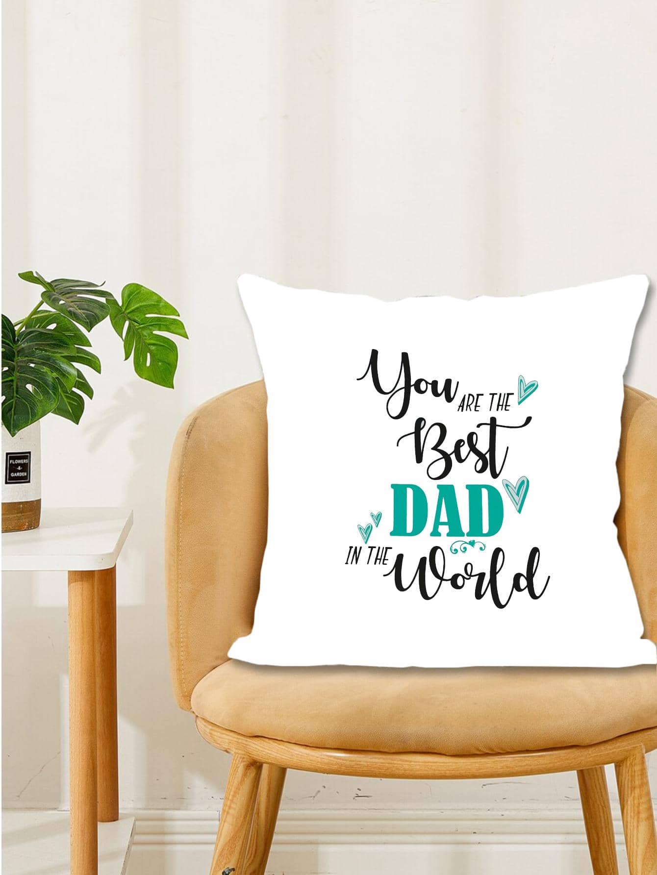 Best Dad In The World Scatter Cushion