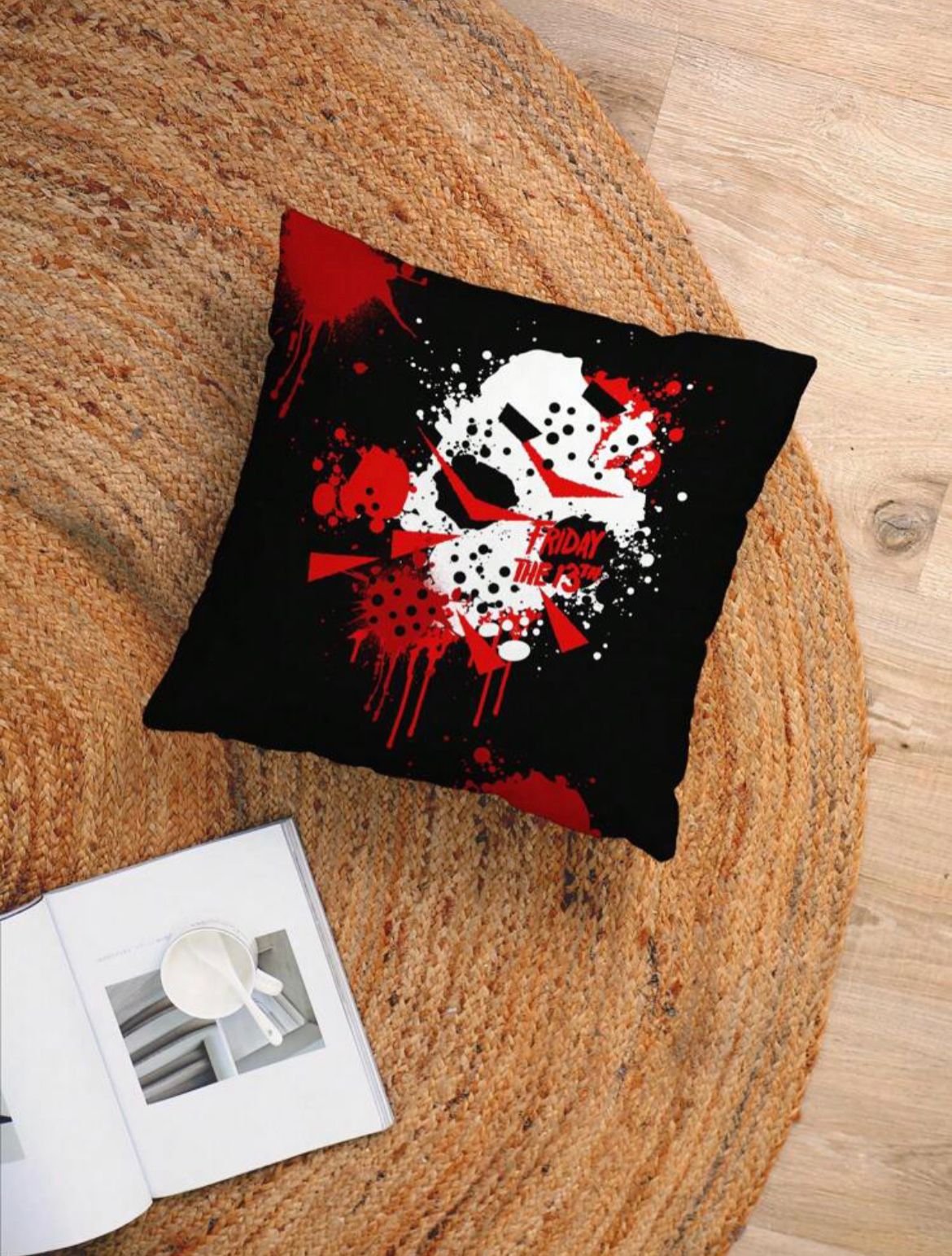 Friday The 13th Jason Voorhees Scatter Cushion