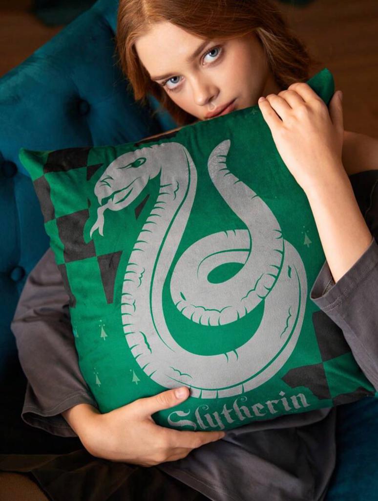 Harry Potter Slytherin Scatter Cushion