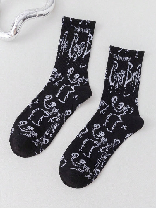 Corpse Bride Socks