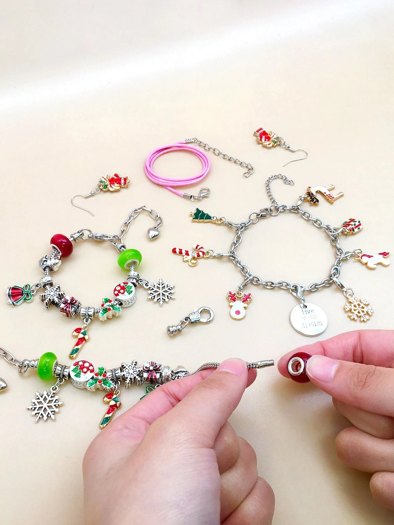 Bracelet and Charm DIY Advent Calendar