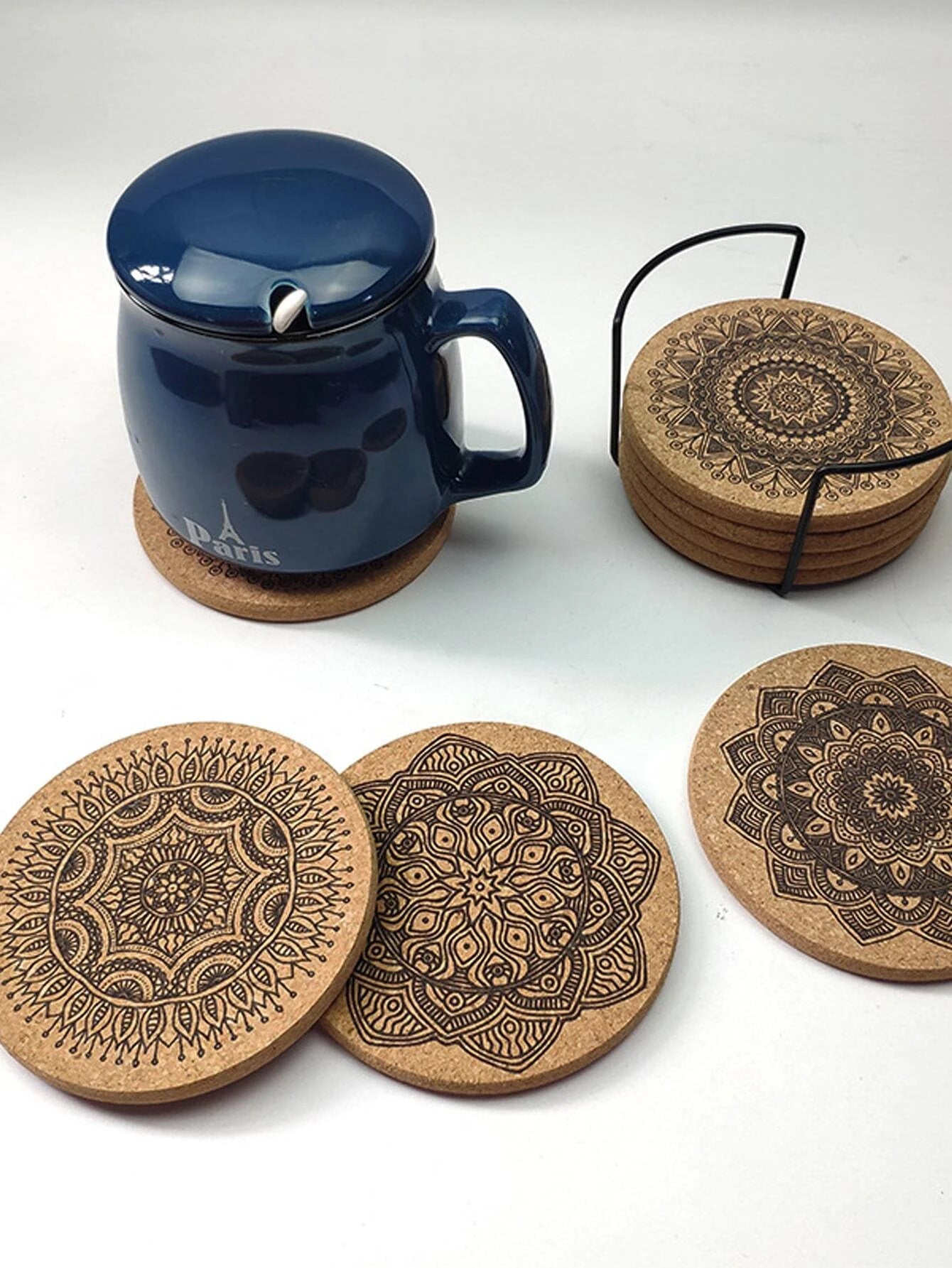Mandala Pattern Coasters
