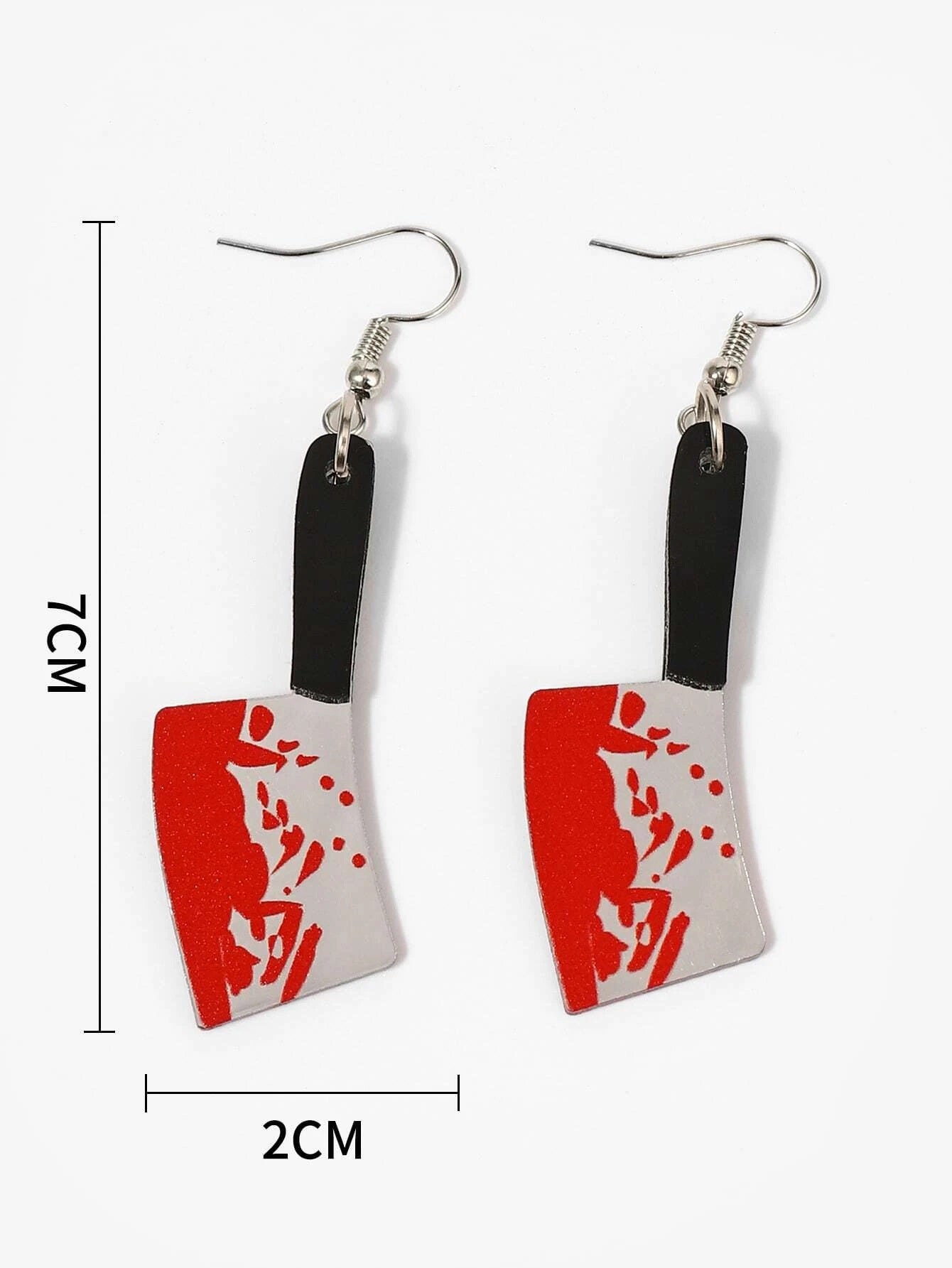 Bloody Cleaver Earrings