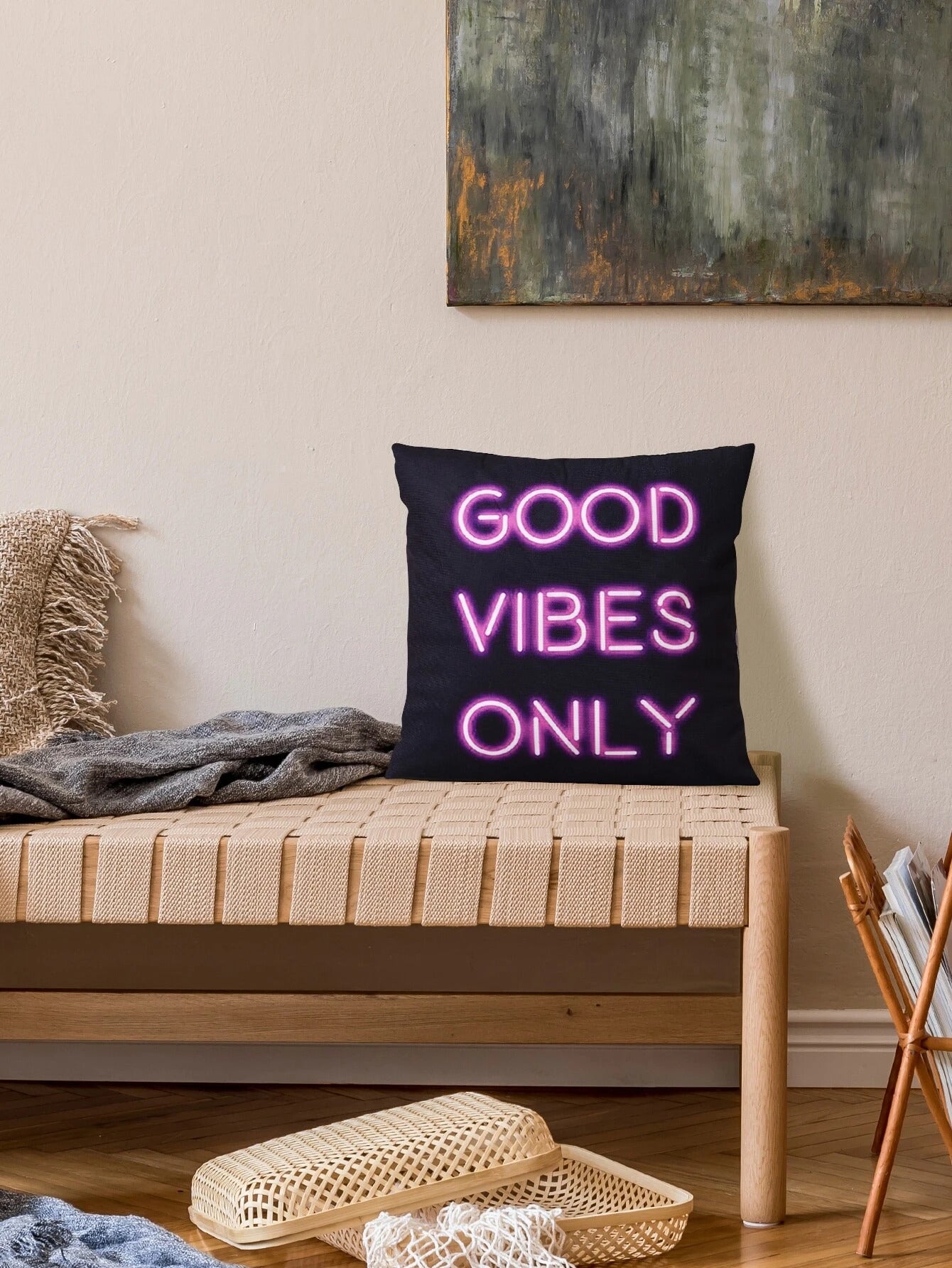 Good Vibes Only Scatter Cushion