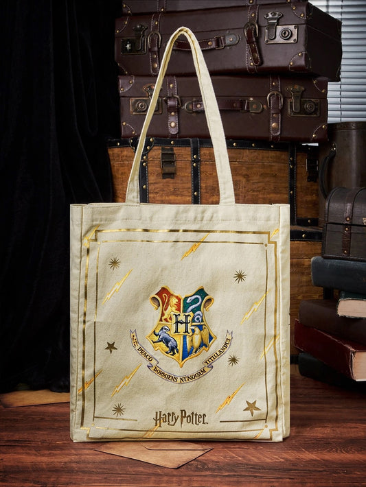 Harry Potter Hogwarts Crest Tote Bag