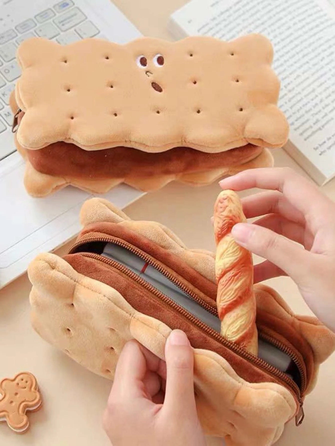 Biscuit Pencil Case