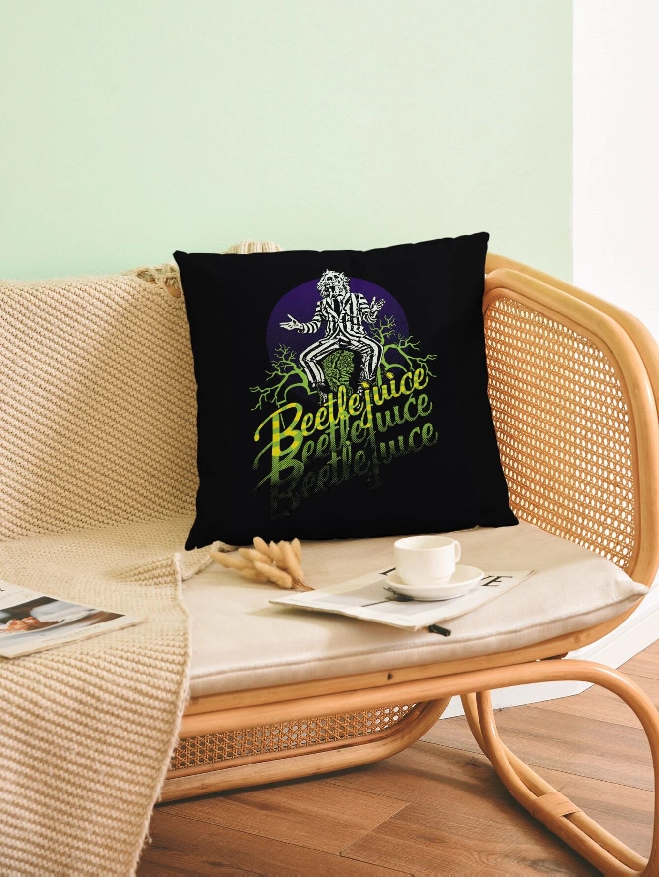 Beetlejuice Scatter Cushion