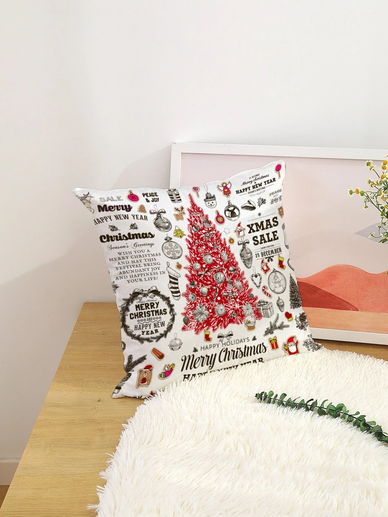 Christmas Tree Scatter Cushion
