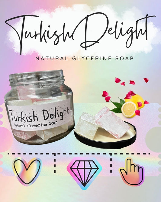Turkish Delight Soap in Jar