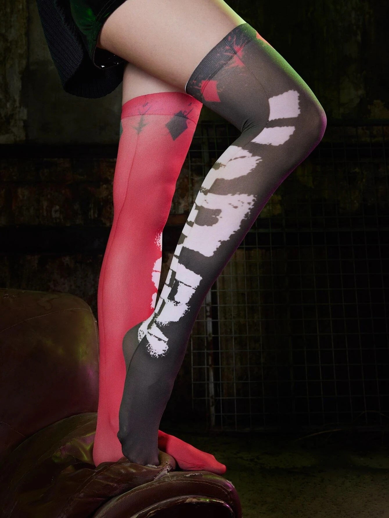 Harley Quinn Over The Knee Stockings