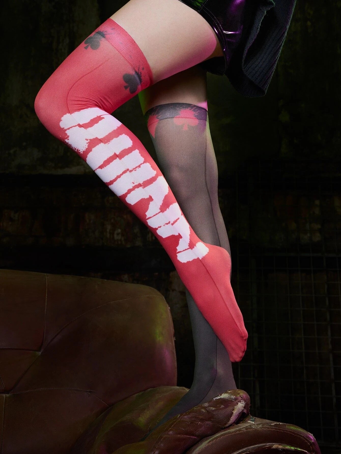 Harley Quinn Over The Knee Stockings