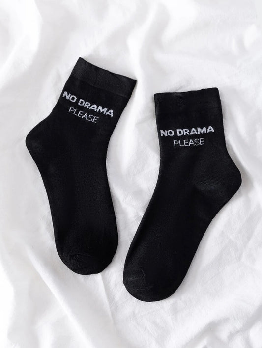 No Drama Please Socks