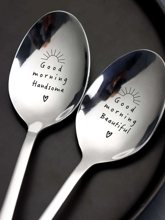 Couples Good Morning Spoon Set