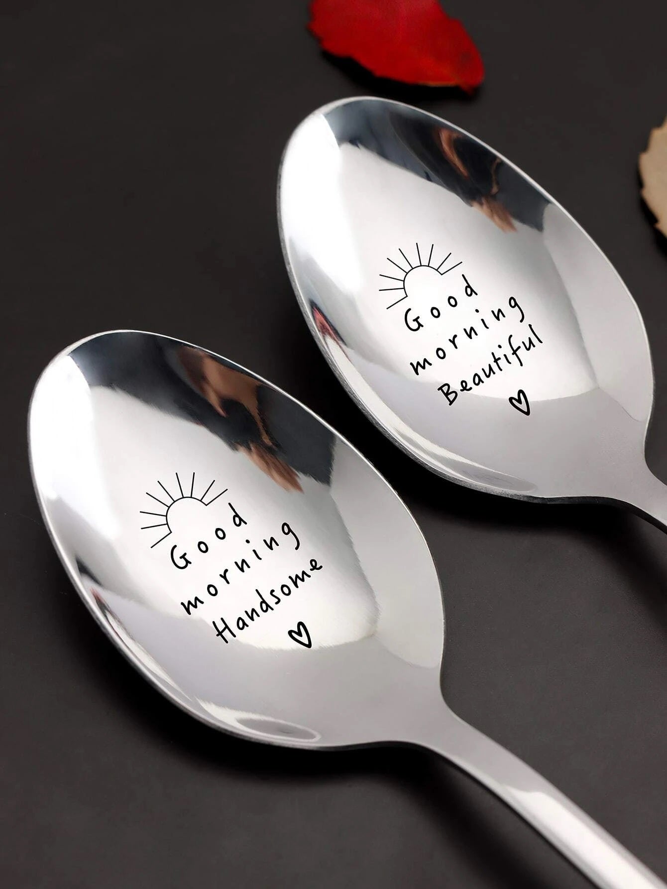 Couples Good Morning Spoon Set